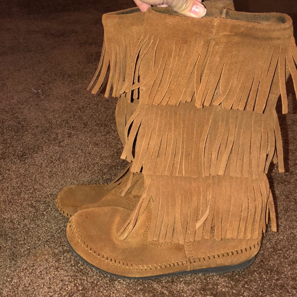 Authentic Minnetonka boots
